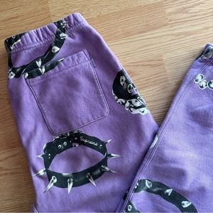 🌞SOLD🌞 SUPREME STUDDED COLLARS SWEATPANTS